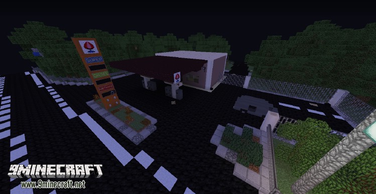 Car Break Map for Minecraft 1